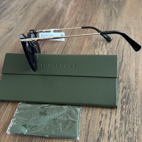 Longchamp Black Round Sunglasses main image 5